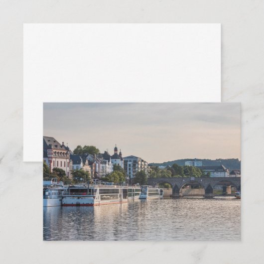 Koblenz Deutschland Card (Vorne/Hinten)