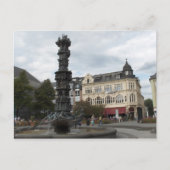 Koblenz Deutschland Münsterplatz Postkarte (Vorderseite)