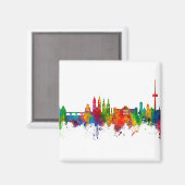 Koblenz Deutschland Skyline Magnet (Vorderseite/Rückseite)