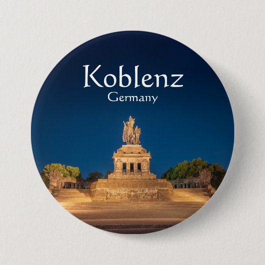 Koblenz Germany Souvenir Button (Vorderseite)