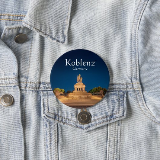 Koblenz Germany Souvenir Button (Beispiel)