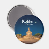 Koblenz Germany Souvenir Magnet (Vorderseite/Rückseite)