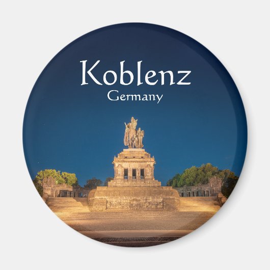 Koblenz Germany Souvenir Magnet (Vorne)