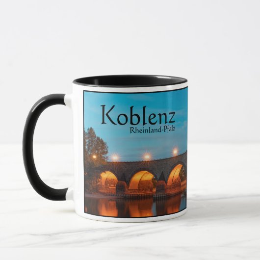 Koblenz Germany Souvenir Tasse (Links)