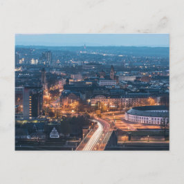 Koblenz in der Nacht Postkarte