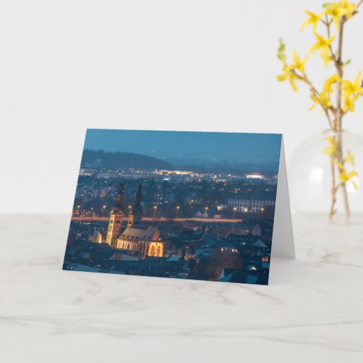 Koblenz Karte (Gelbe Blume)