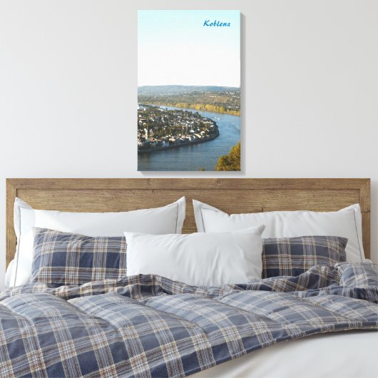 Koblenz Leinwanddruck (Insitu (Schlafzimmer))