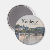 Koblenz Magnet (Vorderseite/Rückseite)