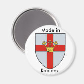 Koblenz Magnet (Vorderseite/Rückseite)