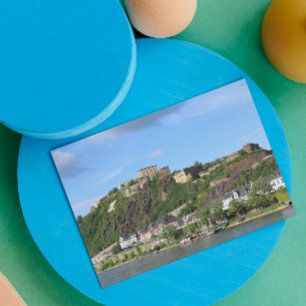 Koblenz mit Festung Ehrenbreitstein Postkarte
