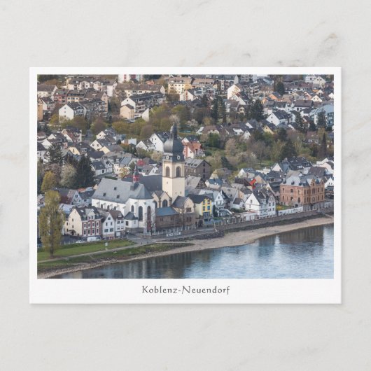 Koblenz Neuendorf Postkarte (Vorderseite)