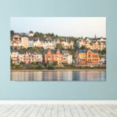 Koblenz Pfaffendorf Leinwanddruck (Insitu (Holzboden))