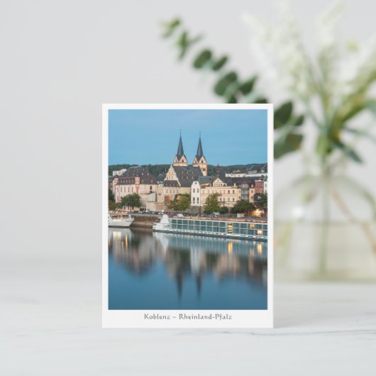 Koblenz Postkarte (Stehend Vorderseite)