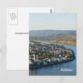 Koblenz Postkarte (Vorne/Hinten)