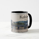 Koblenz Tasse<br><div class="desc">Reisefoto von Koblenz an der Mosel in Rheinland-Pfalz,  Deutschland.</div>