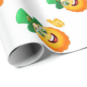 Kobold Emoji Geschenkpapier (Rolleneckpunkt)