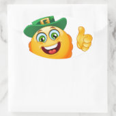 Kobold Emoji Ovaler Aufkleber (Tasche)