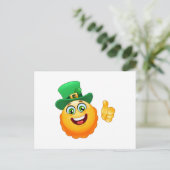 Kobold Emoji Postkarte (Stehend Vorderseite)