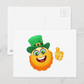 Kobold Emoji Postkarte (Vorne/Hinten)