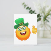 Kobold Emoji Postkarte (Stehend Vorderseite)