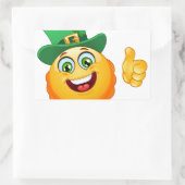 Kobold Emoji Rechteckiger Aufkleber (Tasche)