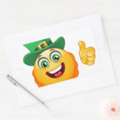 Kobold Emoji Rechteckiger Aufkleber (Umschlag)