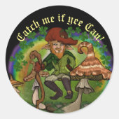 Kobold, fangen Sie mich, wenn ja! Aufkleber (Vorderseite)