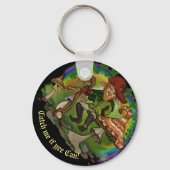 Kobold, fangen Sie mich, wenn ja! Schlüsselanhänger (Vorderseite)