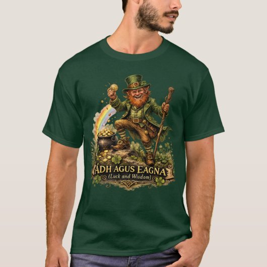 Kobold-Folklore - Glück und Weisheit T-Shirt (Vorderseite)