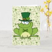 KOBOLD-FROSCH-GRUSS-KARTE KARTE (Gelbe Blume)