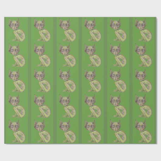 Kobold Geschenkpapier (Flach)