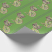 Kobold Geschenkpapier (Ecke)