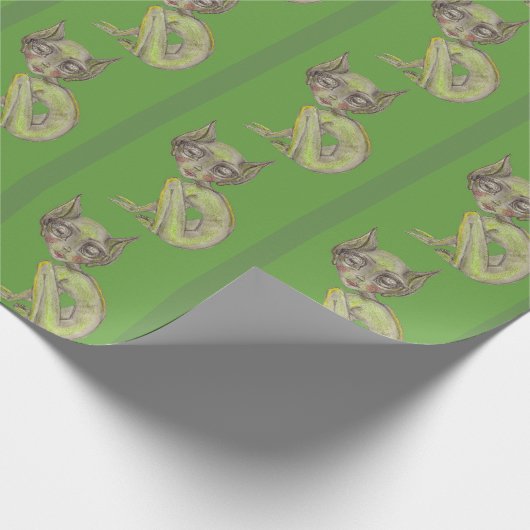 Kobold Geschenkpapier (Ecke)