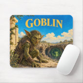 Kobold, Gothic Fantasy Monster Mousepad (Mit Mouse)