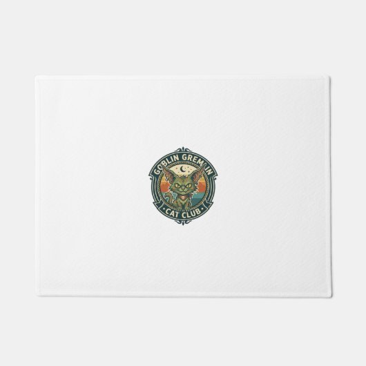 Kobold Gremlin Katze Süße Kitty Design - Kobold Gr Fußmatte (Vorderseite)