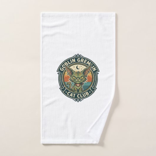 Kobold Gremlin Katze Süße Kitty Design - Kobold Gr Handtuch (Handtuch)