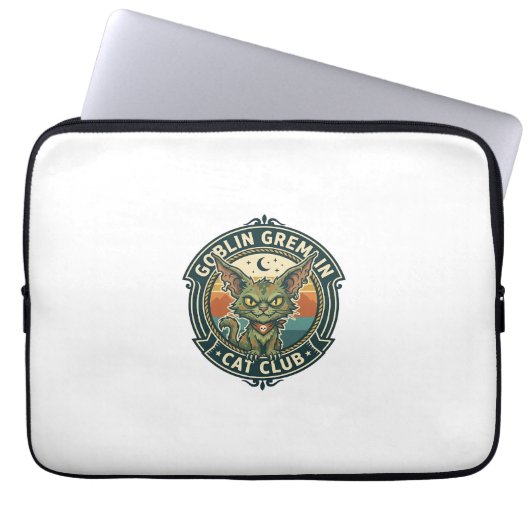 Kobold Gremlin Katze Süße Kitty Design - Kobold Gr Laptopschutzhülle (Vorderseite)