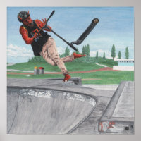 Kobold Kick Scooter Sportfantasy Mauer