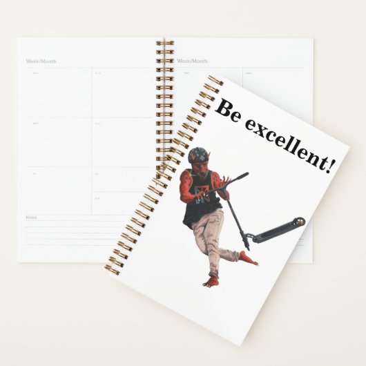 Kobold Kick Scooter Trick Fantasy Art Planer (Anzeige)