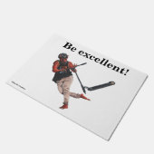 Kobold Kick Scooter Tricks Fantasy Art Door Mat Fußmatte (Schrägansicht)