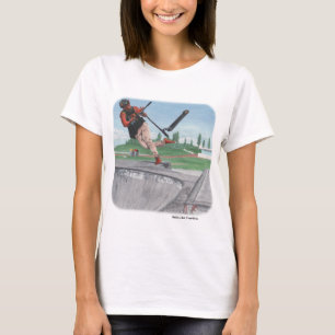 Kobold Kick Scooter Tricks Fantasy Art T - Shirt