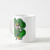 Kobold-Klee-Tasse Kaffeetasse (Vorderseite Links)