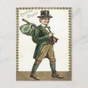 Kobold-Kleeblatt-Hobo-Bündel Postkarte
