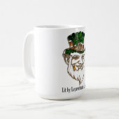 Kobold-Laternen-Schabernack-T-Shirt Kaffeetasse (Vorderseite Links)