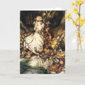 Kobold-Markt-Gruß-Karte Karte (Gelbe Blume)