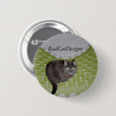 Kobold mit LucyFur Knopf Button (Vorne & Hinten)