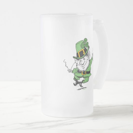 Kobold mit Tasse von Bier (VorderseiteRechts)