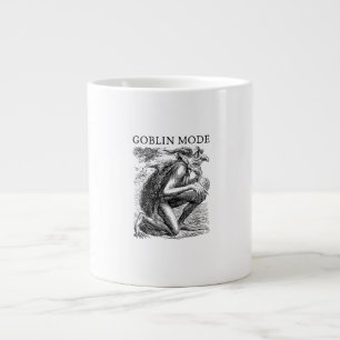 Kobold-Modus Goblincore Vintage-Ästhetik Lustig Au Jumbo-Tasse