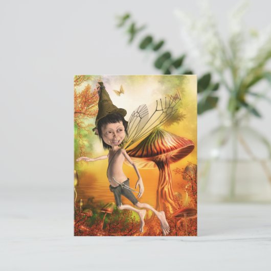 Kobold Postkarte (Stehend Vorderseite)