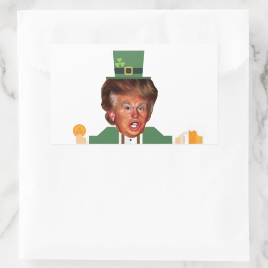 Kobold Rechteckiger Aufkleber (Tasche)